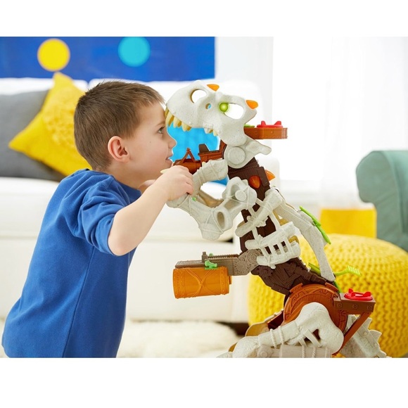 Imaginext Uptra T-Rex.π¦Missing a few accessories. Noted in pictures. Works! - Picture 9 of 17